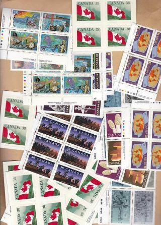 Canada Postage 100 X.  38 Cent Never Hinged Stamps Face $38.  00.  Lot Jan - 7