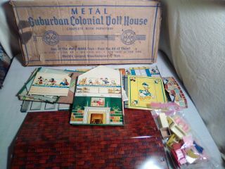 Vintage Doll House 1950 