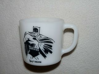 Vintage Westfield Two Sided Batman Mug/cup 1966 Heat Proof