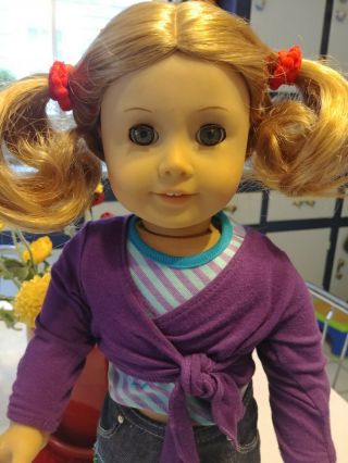 American Girl Doll Pleasant Company Just Like You 21 blonde caramel hair 2