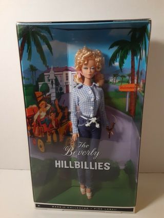 2010 The Beverly Hillbillies Barbie Elly May Pink Label Coll.  Hard To Find.  Nrfb
