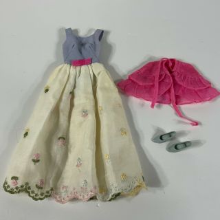 Vintage Francie 1260 First Formal Outfit Clothes For Doll