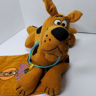 Vtg Remote Control Caddy Armchair TV Plush Holder Sofa Organizer 3D Scooby Doo 2