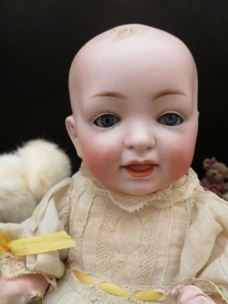 Darling Antique German Bisque Head Character Baby JDK 2