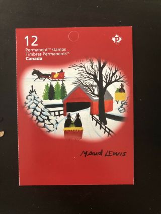 Canada 2020 Christmas Folk Art Of Maud Lewis Domestic Booklet