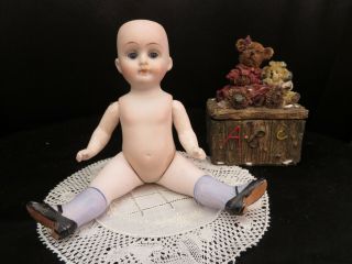 Antique German All Bisque Doll 208/5 6 1/2 