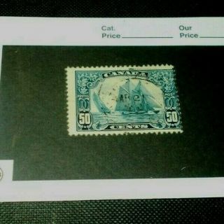 Canada Stamp Sc 158 Bluenose Blue Nose Schooner 50 Cent Stamp