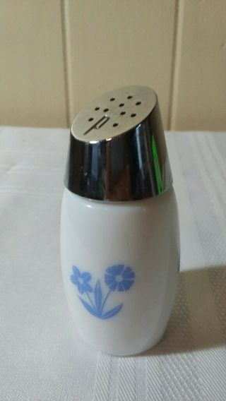 Vintage Westinghouse Gemco Blue Cornflower Pepper Shaker Only