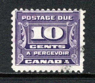 Canada 1933 - 34 Postage Due Stamp 10c Violet Sgd17 Cat £48