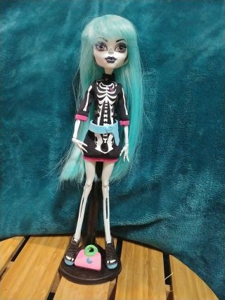 Monster High Create A Monster Skeleton Cam Doll W Stand Vrare