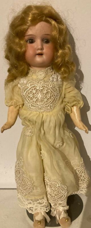 Antique German Bisque Head Doll By Armand Marseille Floradora 14 In