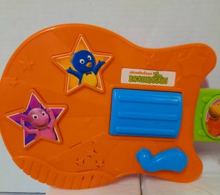The Backyardigans Musical Guitar Toy Singing Mattel 2011 with Batteries 2