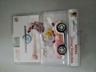Mario Kart Wii Wild Wing Peach 19306 Speed Pull Back Action Car