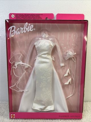 Barbie Fashion Avenue Bridal Foreign Exclusive 2000 Asst.  23872 Rare Htf Nrfb