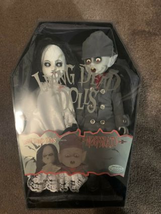 Living Dead Dolls Nosferatu And Victim Open And Complete