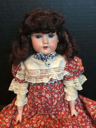 18” German Bisque Doll Armand Marseille 390 A.  3/0xm