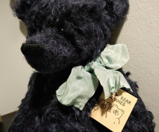 Mohair Bear True Blue by Lorna - Dee Johnson Bulgy Bear Buddies 4 Albert 2