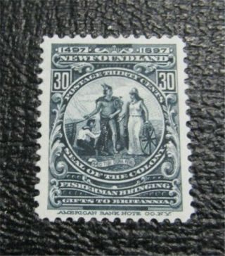 Nystamps Canada Newfoundland Stamp 72 Og H Un$75 Vf D11x2154