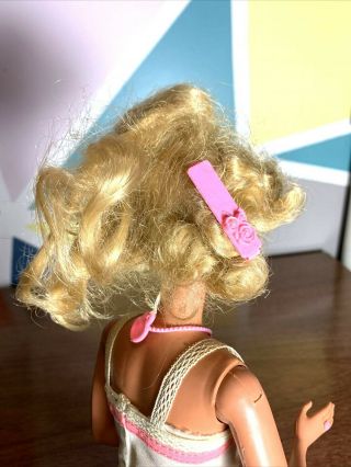 18” Vintage Mattel Barbie Doll Supersize Hair 1978 White Dress Superstar 3