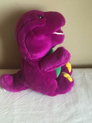 Vintage Barney The Purple Dinosaur Plush Doll I Love You 10 