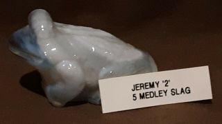 Boyd Crystal Art Glass - Jeremy,  The Frog - 5 Medley Slag (2nd Series)