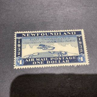 1932 Wayzata Air Newfoundland Airmail Mnh Gd