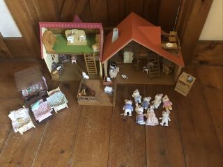Sylvanian Families Houses,  Figures & Furniture Bundle