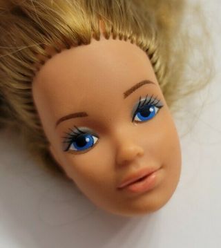 Barbie Doll Head Only For Replacement Or Ooak Pj Dream Date 1982 Steffie Face