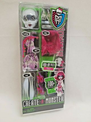 Ghost Add - On Monster High Doll Create A Monster Pack