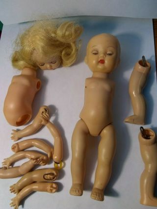 Vintage Storybook Muffie Doll Parts