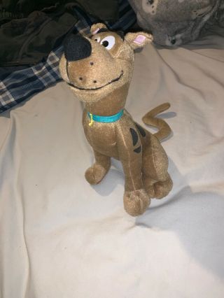 SCOOBY - DOO Brown Dog Plush Sitting 11” Tall Souvenir Kids Toy 2