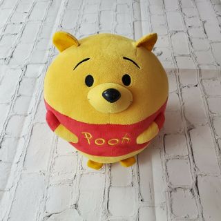 Ty Ballz Disney Winnie The Pooh Bear Plush Stuffed Animal Round Ball Toy 2013