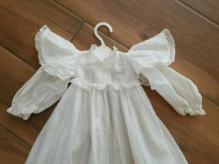 Gorgeous Antique Cotton Dress Gown From 20 - 24 