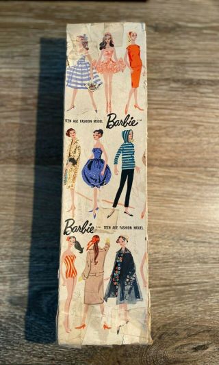 Htf - Vintage Barbie - Blonde " Tm " Box - For 1 2 Or 3 Ponytails - Has Issues