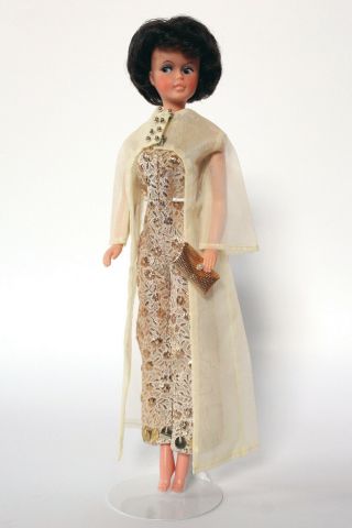 Vintage Uk First Edition Palitoy Tressy Doll Gala Occasion Outfit – Hard To Find