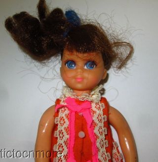 Vintage Mod Era Barbie Tutti Friend Angie N Tangie Pretty Pairs Doll No 1135