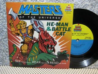 Masters Of The Universe_he - Man & Battle Cat_see - - Hear - - Read_ksr 613