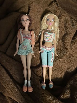 Barbie My Scene Chelsea And Kennedy Pajama By Mattel