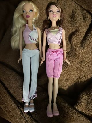 Barbie My Scene Chelsea And Kennedy Sporty By Mattel