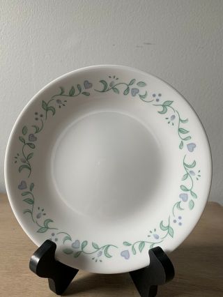 Set Of 3 Corelle Country Cottage Luncheon Plates.  8 1/2”