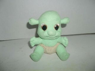 2007 Dreamworks Shrek The Third Baby Boy Green Ogre Plush 6 " Tall