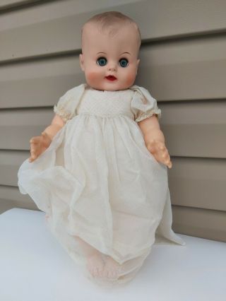 Vintage Toodles Hard Rubber Baby Doll Drink & Wet - Fully Orig Outfit
