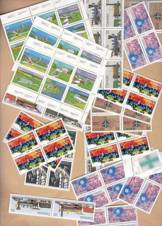 Canada Postage 100 X.  32 Cent Never Hinged Stamps Face $32.  00.  Lot B