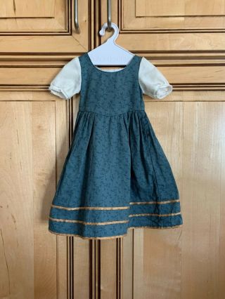 American Girl 18 " Doll Felicity Retired Limited Edition Town Fair Outfit Dress