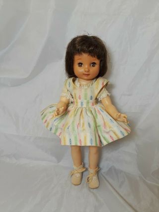 Vintage Ideal Betsy Mccall Doll P - 90 14 " Tall Brunette