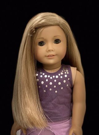 Isabelle Palmer,  American Girl Doll,  Goty 2014,  Retired,  W/hair Extensions & More