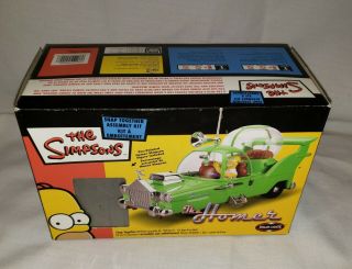 The Simpsons Homer Car 2003 Snap Together Model Kit By Polar Lights Box Only