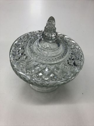 Wexford By Anchor Hocking Candy Dish With Lid