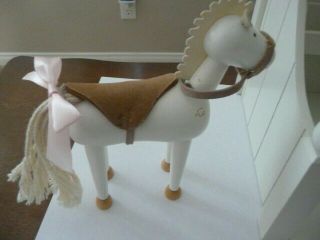 Pottery Barn Kids Westport Dollhouse Rare Horse with Stable 2