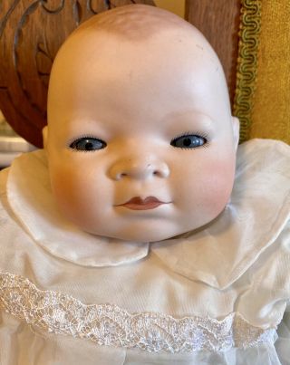 Vintage 18” German Grace Storey Putnam Bye Lo Character Baby Doll